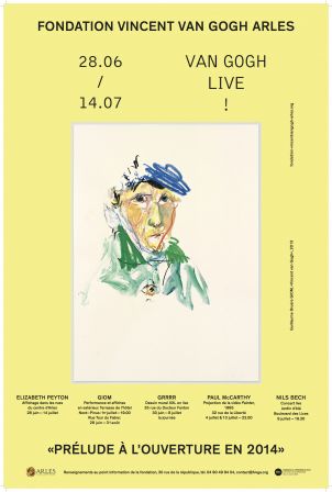 Affiche Van Gogh Live! 2013